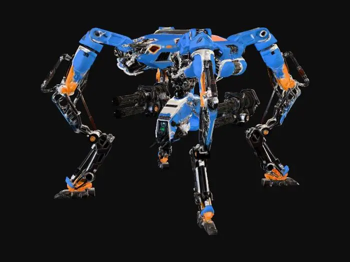 3D model for Mecha Arachnid Sentinel