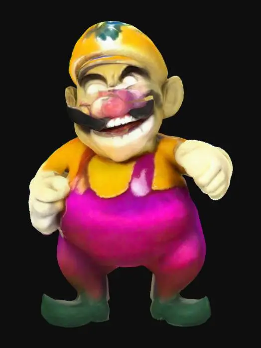 3D model for Animatronic Wario