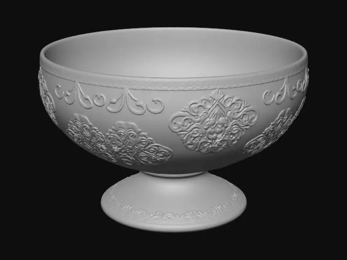 3D model for Ornate Bowl 03