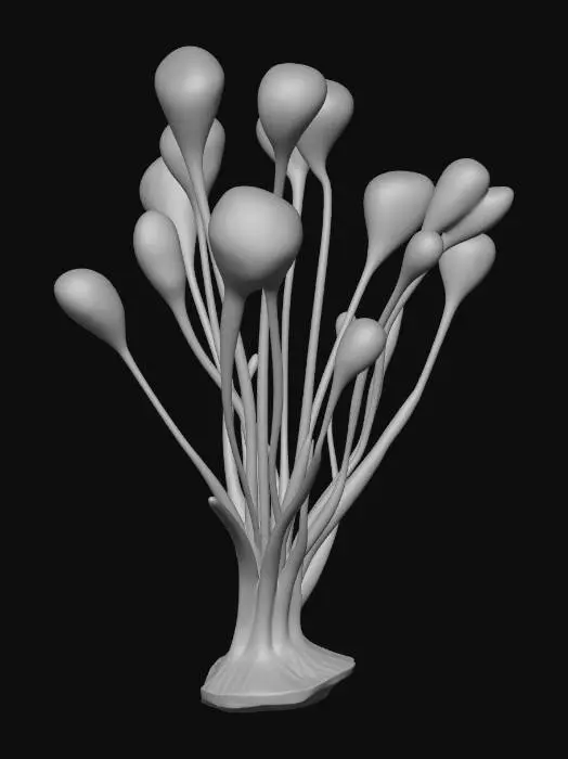 3D model for Alien Plant 02