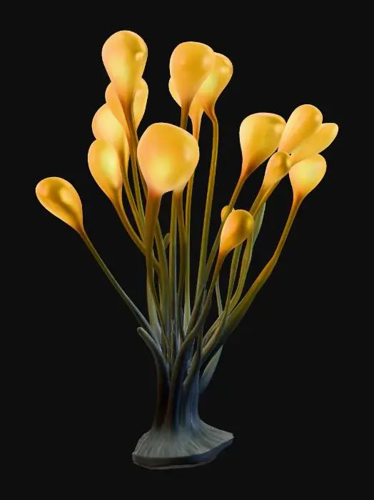 3D model for Alien Plant 02