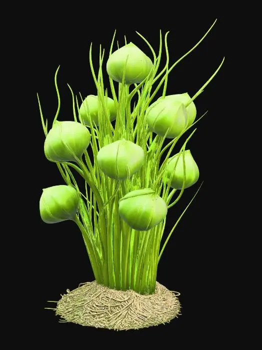 3D model for Green Alien Plant 06