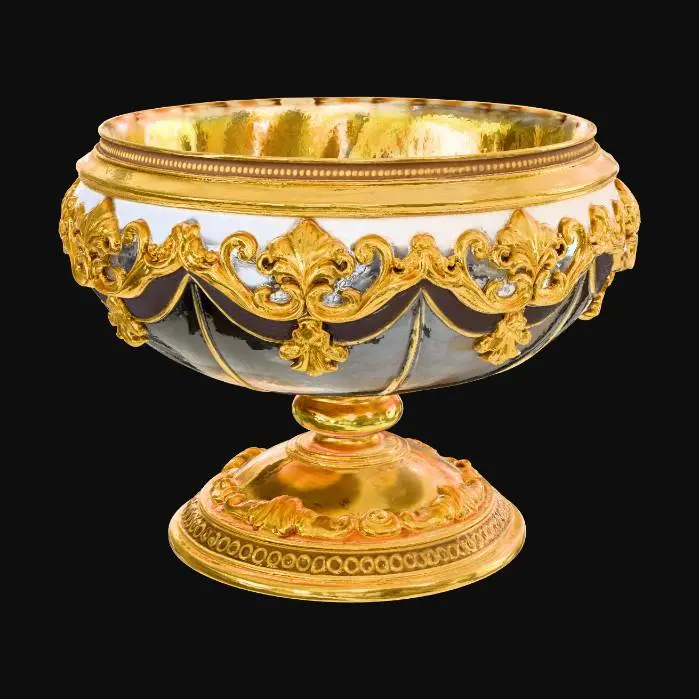 3D model for Ornate Bowl 01