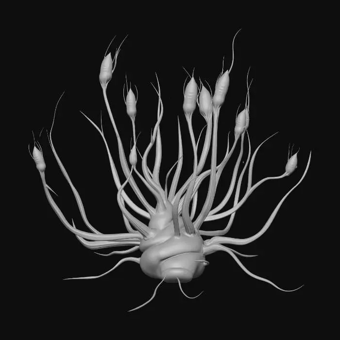 3D model for Alien Plant 04