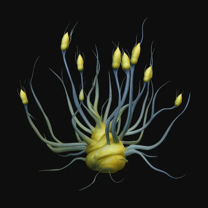 3D model for Alien Plant 04