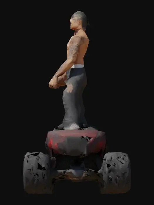 3D model for Travis scott