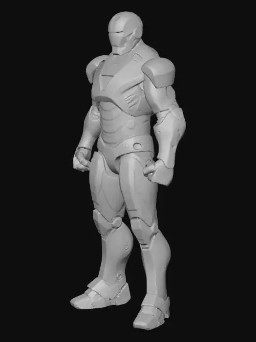 3D model for iron man