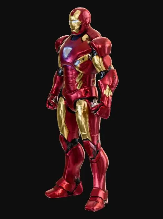 3D model for iron man