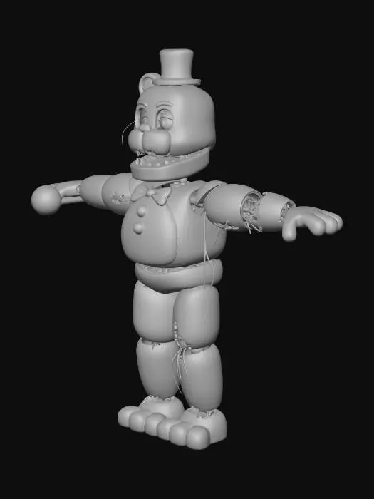 3D model for shadow freddy