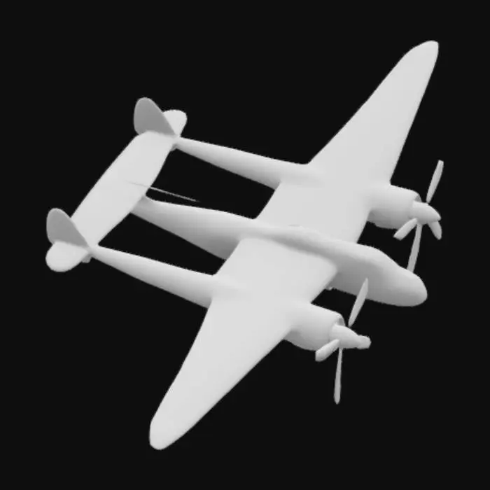 3D model for Lightning in Flight