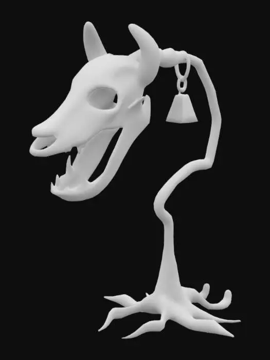 3D model for Dead Cowplant