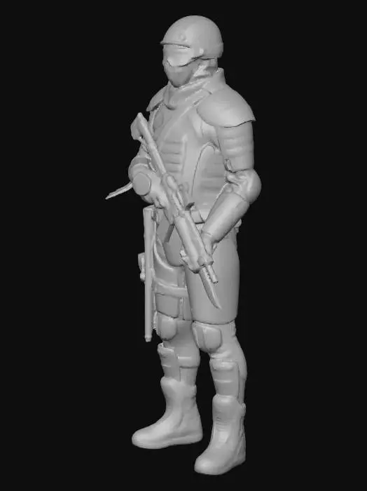 3D model for commonwealth trooper