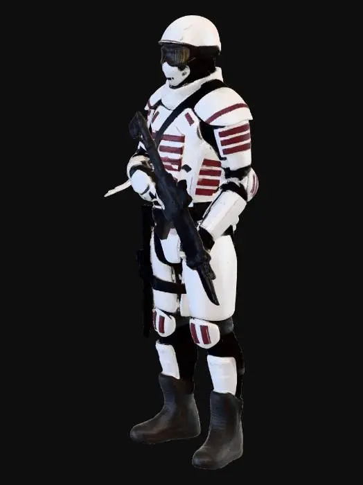 3D model for commonwealth trooper