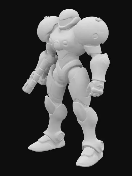 3D model for Samus Aran