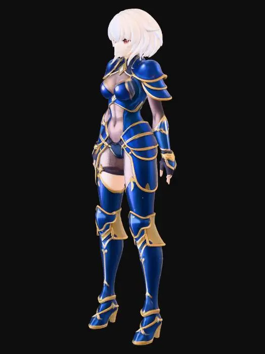 3D model for Azura