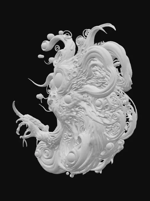 3D model for Cosmic Whirlwind