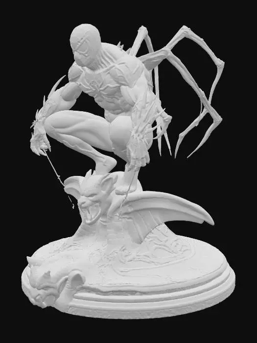 3D model for Shadow Web Guardian