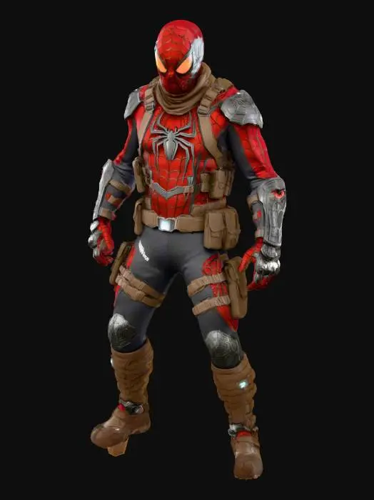 3D model for Apocalyptic Spider Warrior