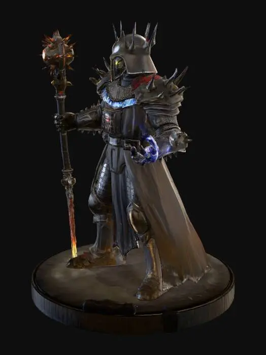 3D model for Dark Sorcerer of the Void