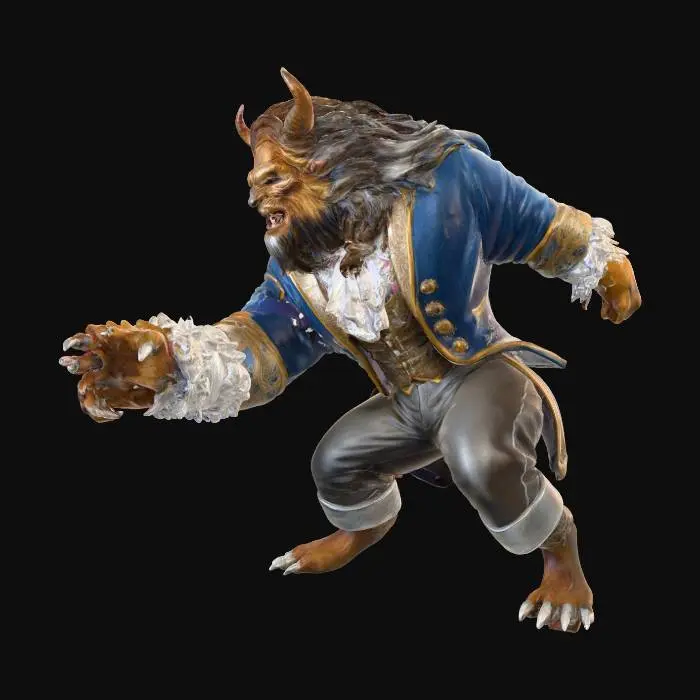 3D model for Ferocious Elegance