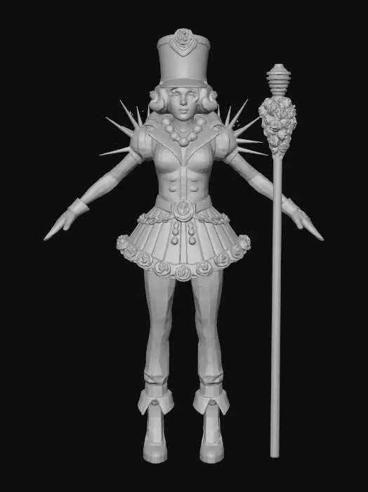 3D model for Carnival Enchantress Dark Star