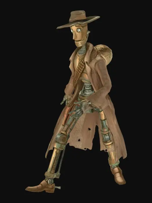 3D model for Rusted Gunslinger