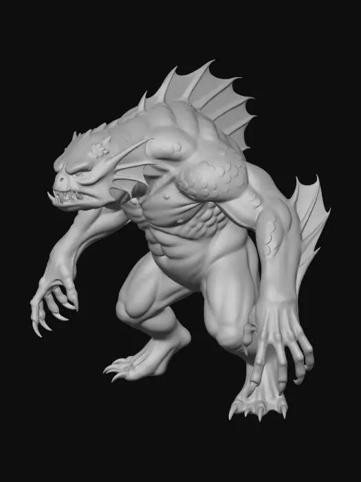 3D model for Cragjaw Brute