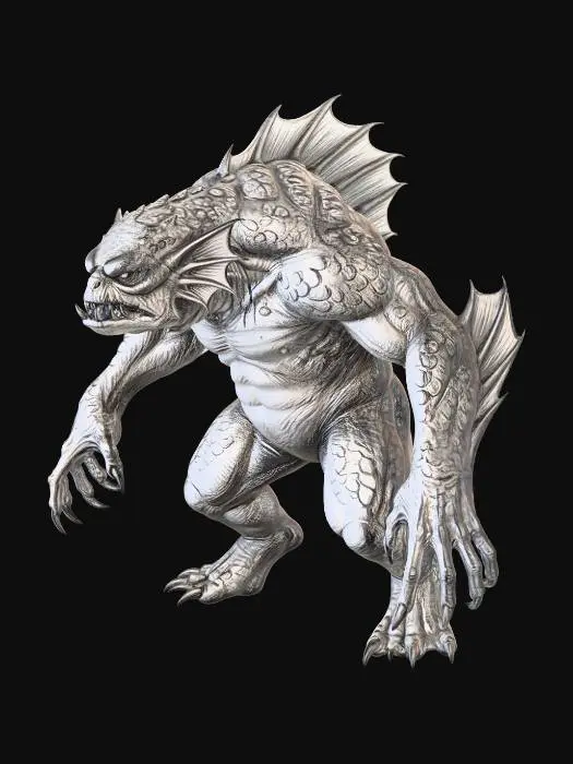 3D model for Cragjaw Brute