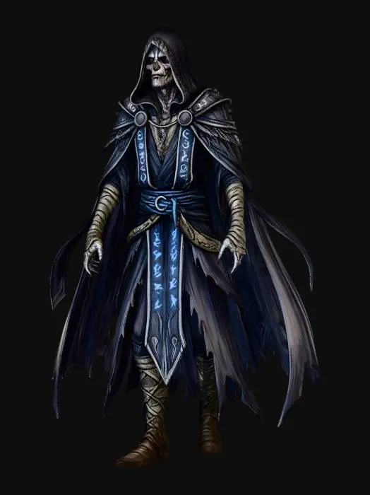 3D model for The Hooded Runecaster