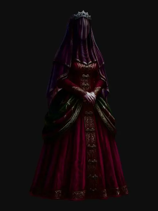 3D model for Veiled Widow
