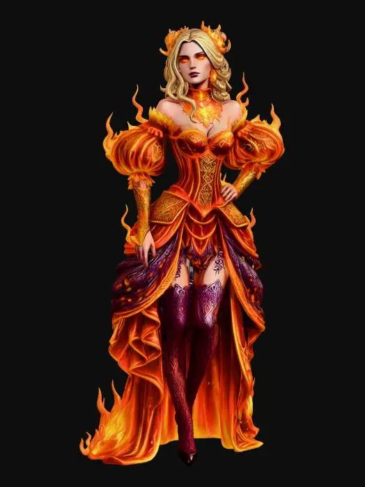 3D model for Ember Empress