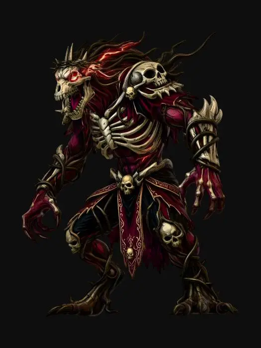 3D model for Bonebound Warlord