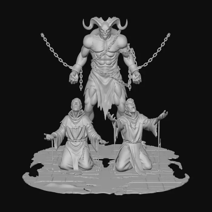 3D model for Unholy Communion