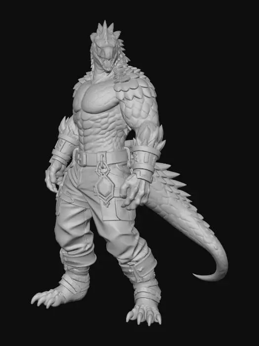 3D model for Mountain Guardian