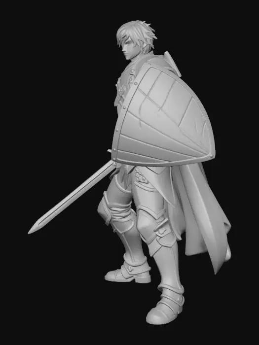 3D model for Gallant Defender
