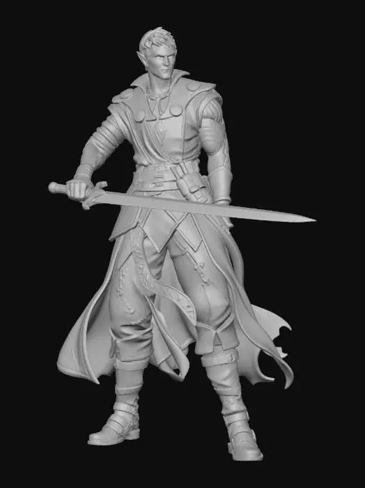 3D model for Orc Warrior Maven