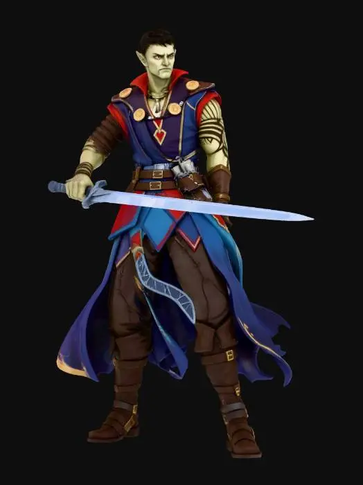 3D model for Orc Warrior Maven