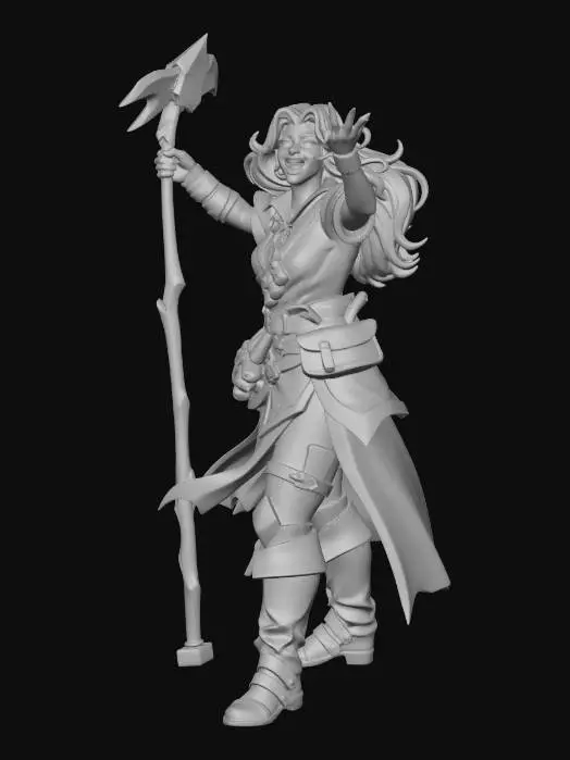 3D model for Mage of the Enchanted Realm