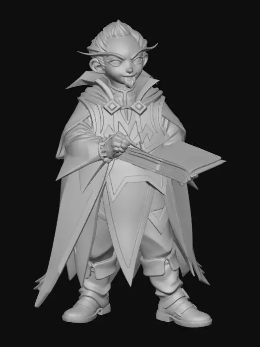 3D model for Sorcerer Scribe