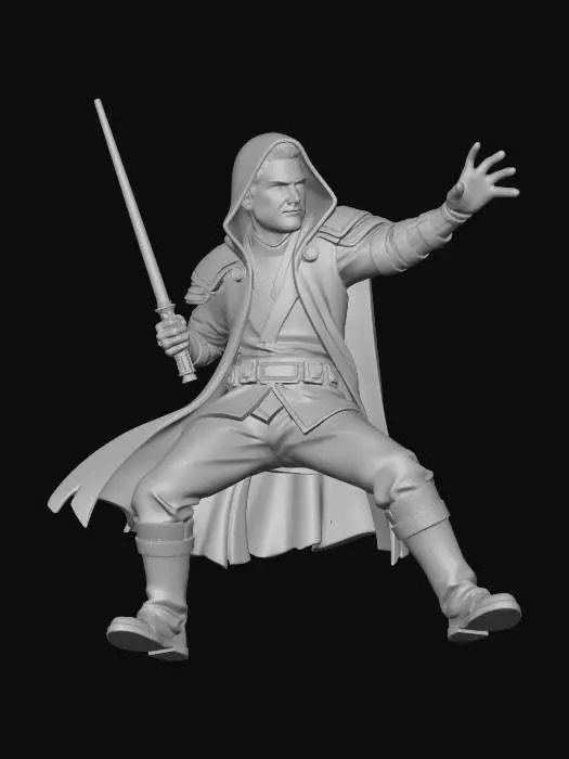 3D model for Dark Force Warrior