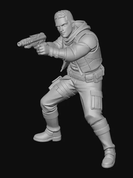 3D model for Space Adventurer