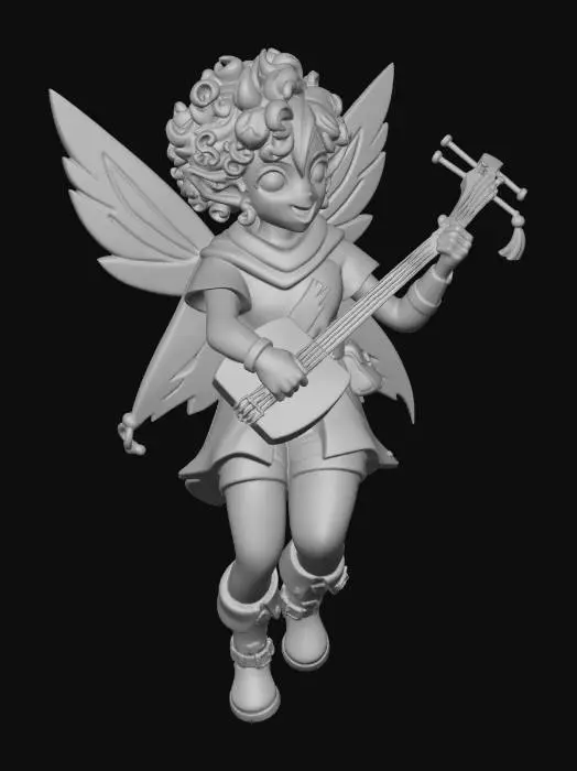 3D model for Melodic Sprite