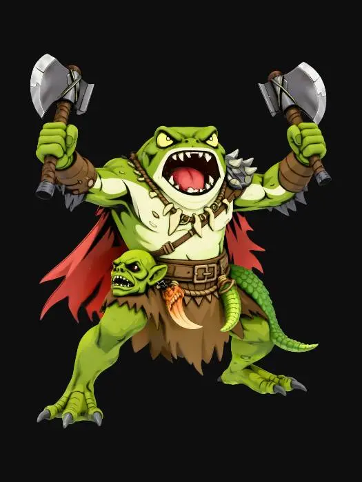 3D model for Battle Toad Warrior