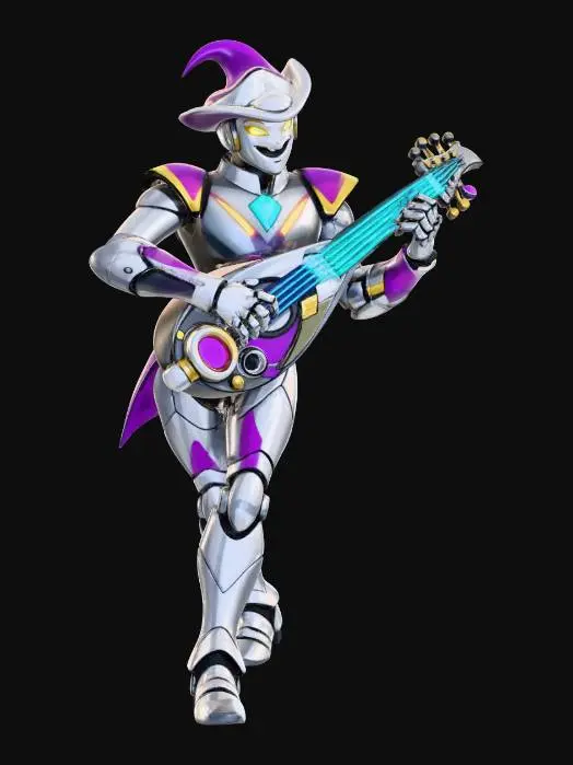 3D model for Cyber Minstrel