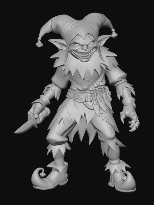 3D model for Jester of Chaos