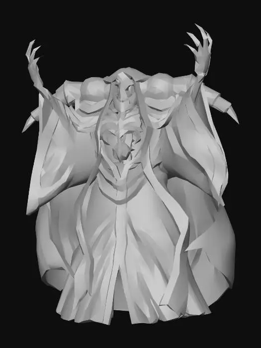 3D model for Ainz Ooal Gown