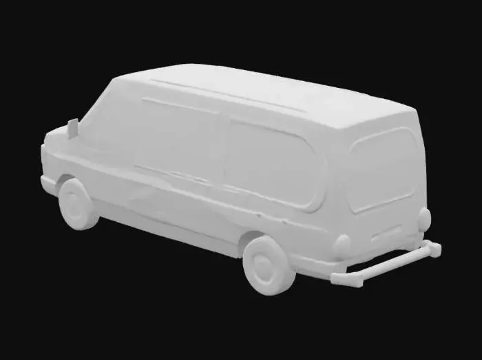 3D model for Colorful Van Design