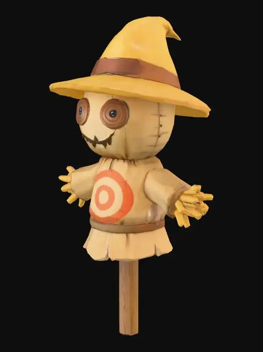 3D model for Scarecrow Charm