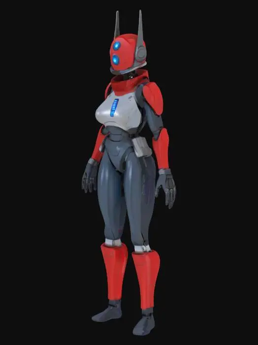 3D model for Huntress