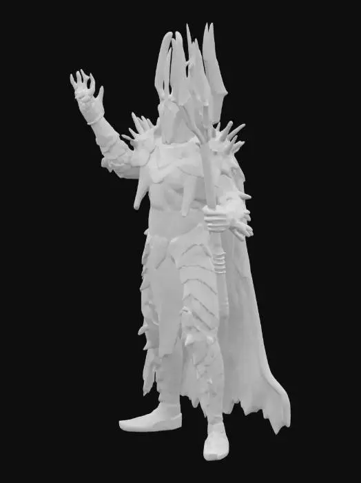 3D model for Dark Armored Sentinel